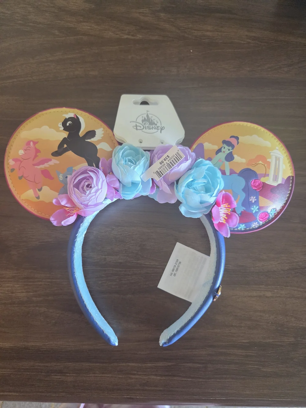 Disney Park Fantasia 85th Anniversary Pastoral Symphony Ears Headband NEW 2025
